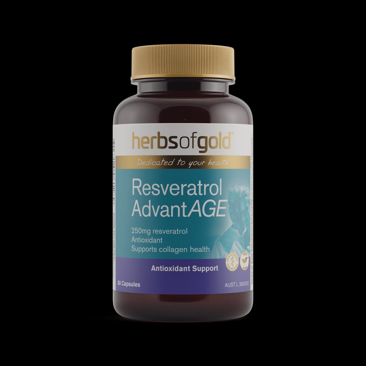 Herbs of Gold - Resveratrol Advantage 60 Capsules