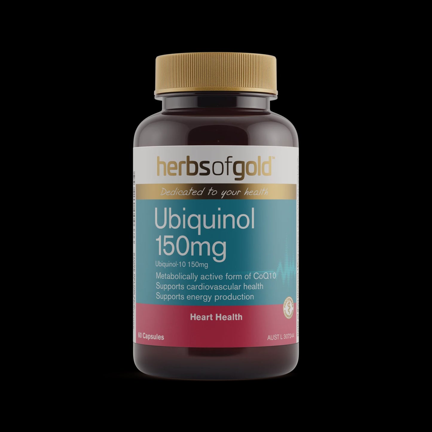 Herbs of Gold - Ubiquinol 150mg