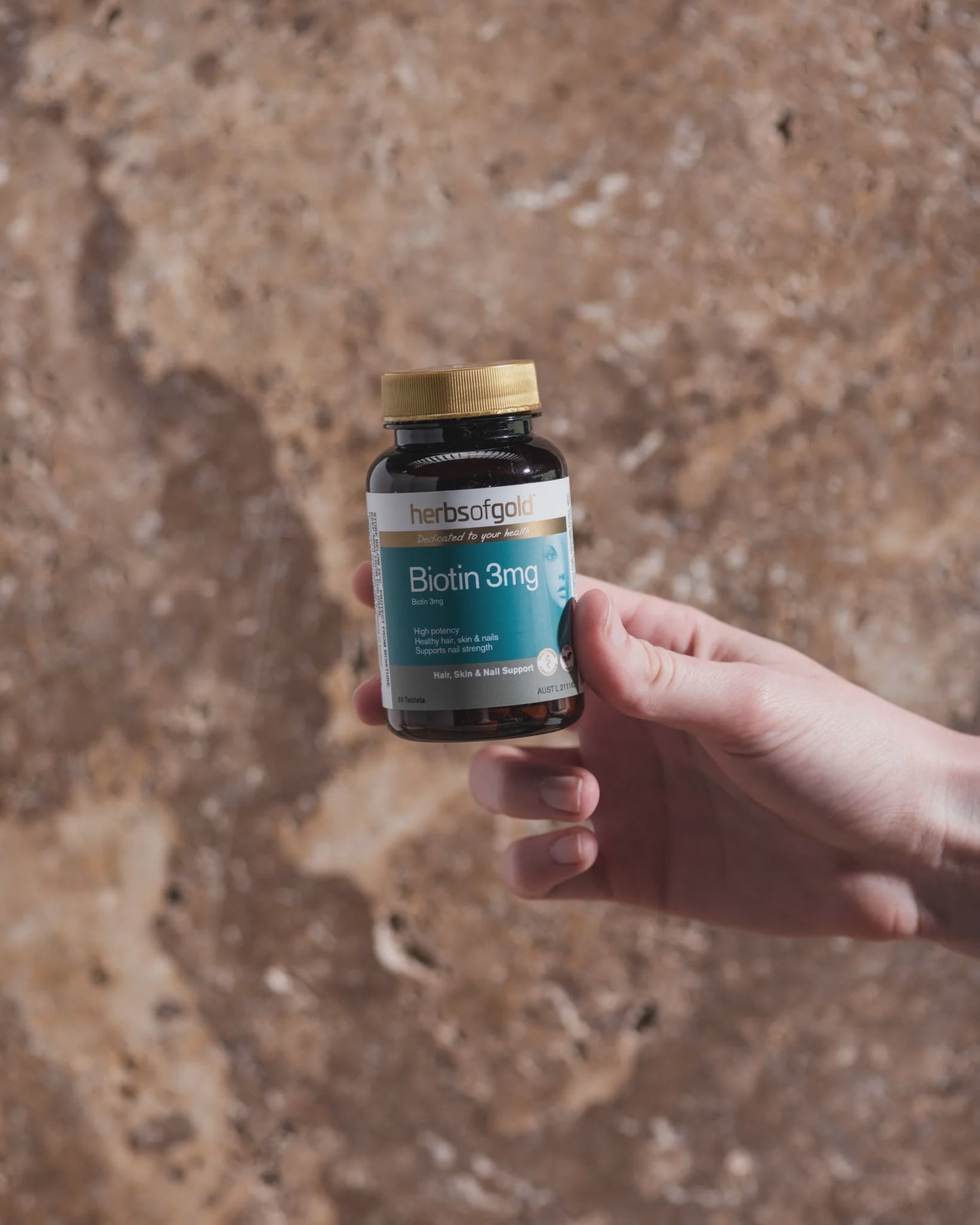 Herbs of Gold - Biotin 3mg