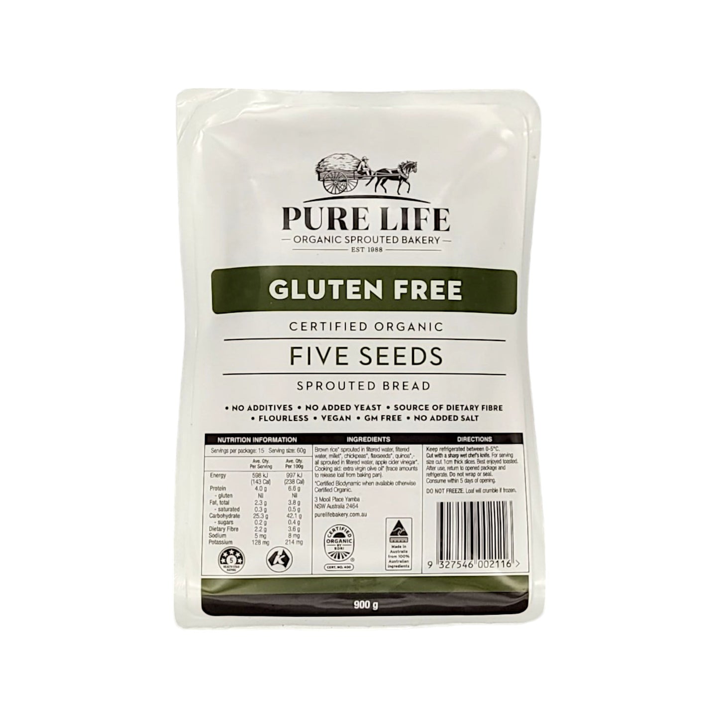 Pure Life - Five Seeds GF 900g