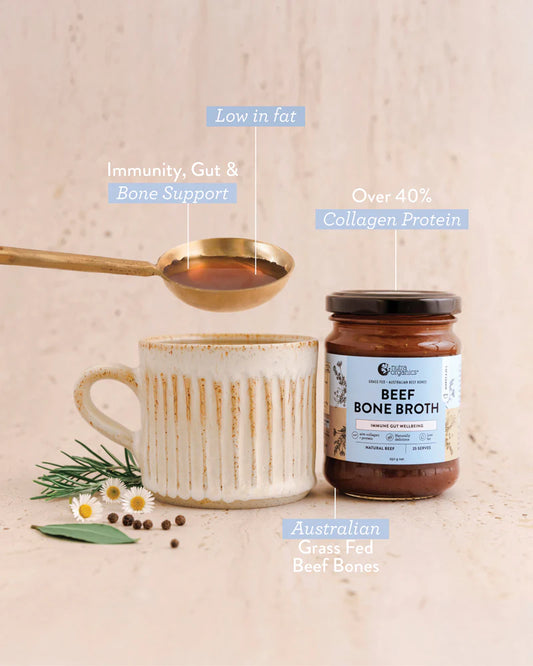 Nutra Organics - Beef Bone Broth Concentrate 250g Jar