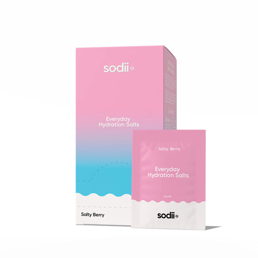 Sodii - Everyday Hydration Salts (30 Sachets) - Glenelg Health & Wholefoods