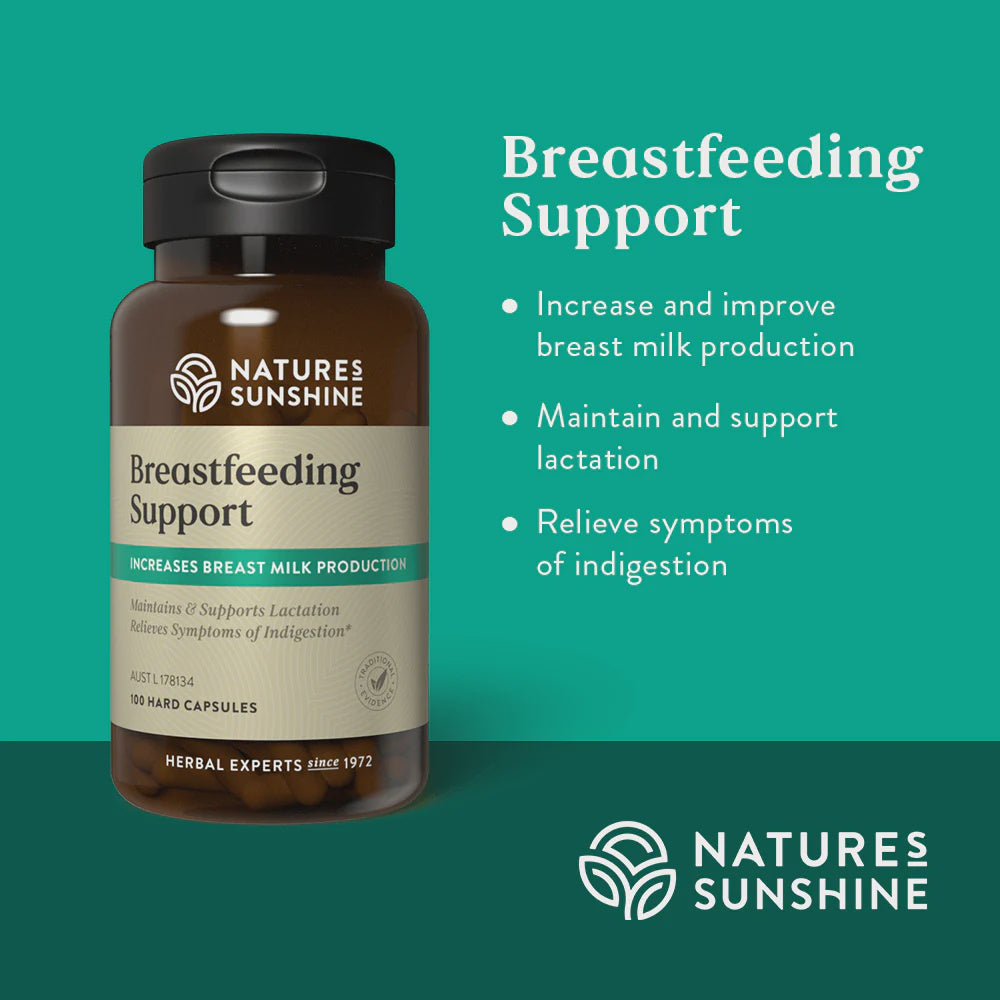 Nature's Sunshine - Breastfeeding Support 100 Capsules