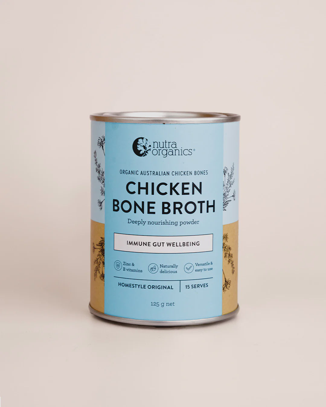 Nutra Organics - Chicken Bone Broth 125g