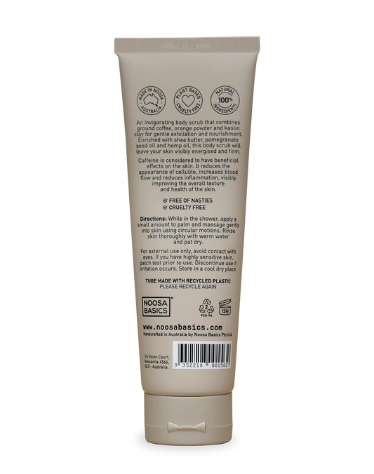 Noosa Basics - Body Scrub Coffee + Orange 160ml
