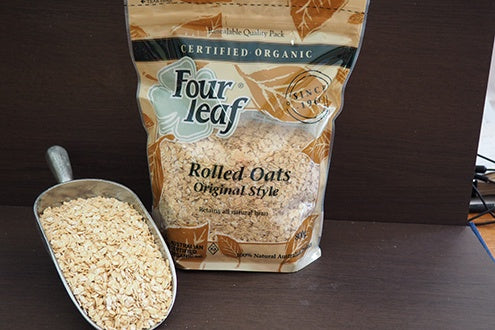 Four Leaf Milling - Organic Rolled Oats Original Style 800g