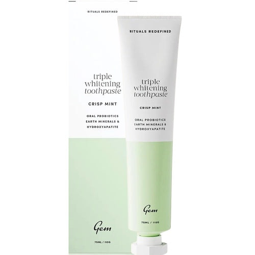 Gem - Toothpaste 100g - Triple Whitening Crisp Mint