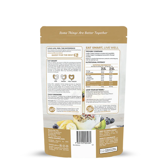 Morlife - Inulin Plus Certified Organic 150g