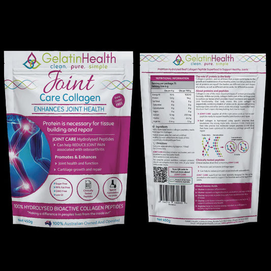 Gelatin Health - Joint Care Collagen 450g