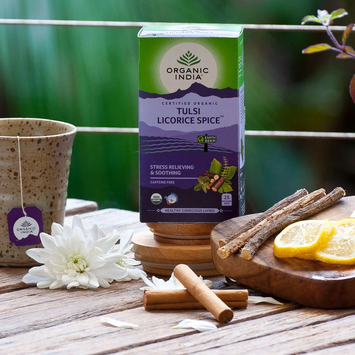 Organic India - Tulsi Licorice Spice Tea 25 Bags