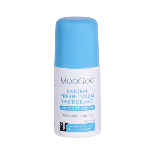 Moogoo - Fresh Cream Deodorant - Coconut Cream 60mL