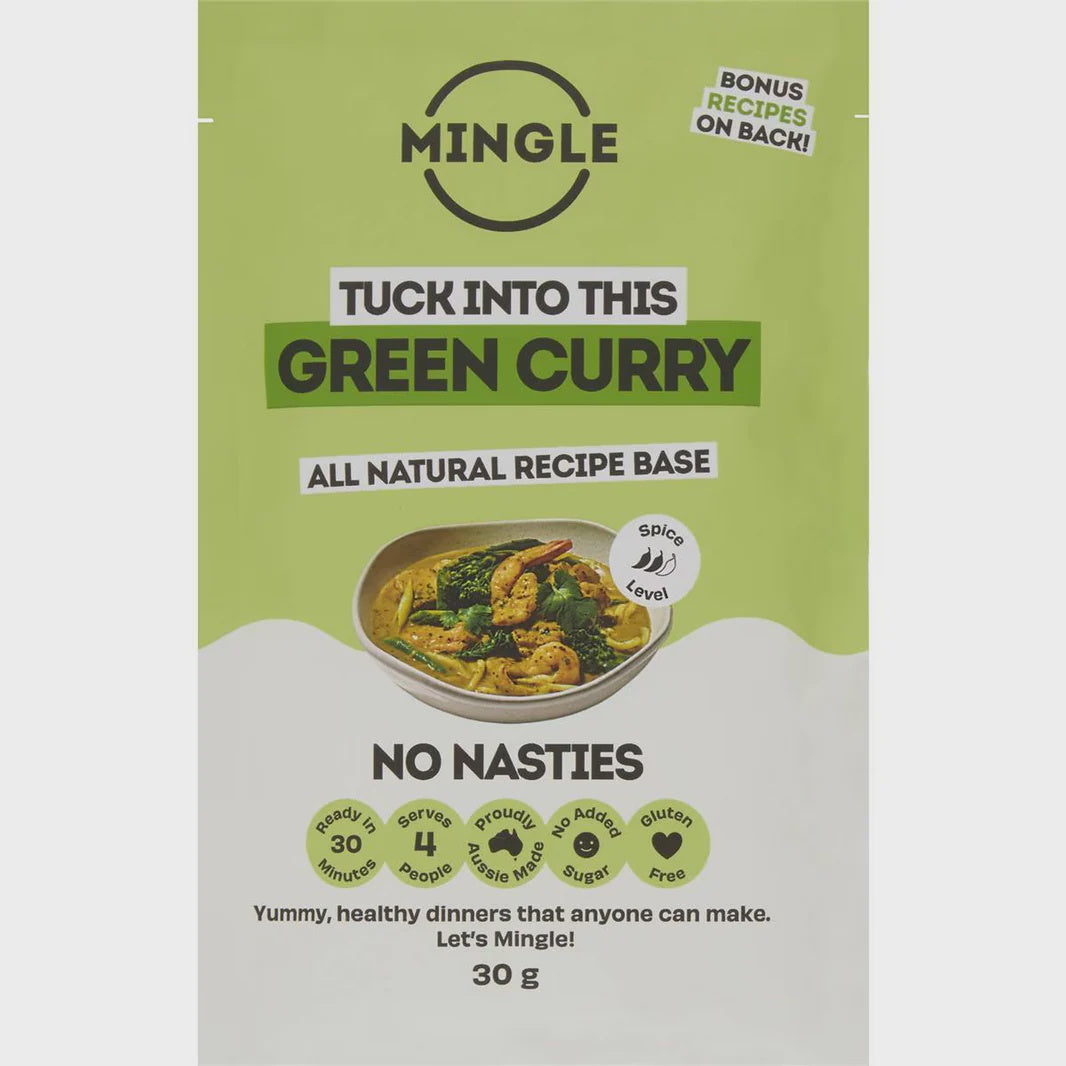 Mingle - Green Curry All Natural Recipe Base 30g