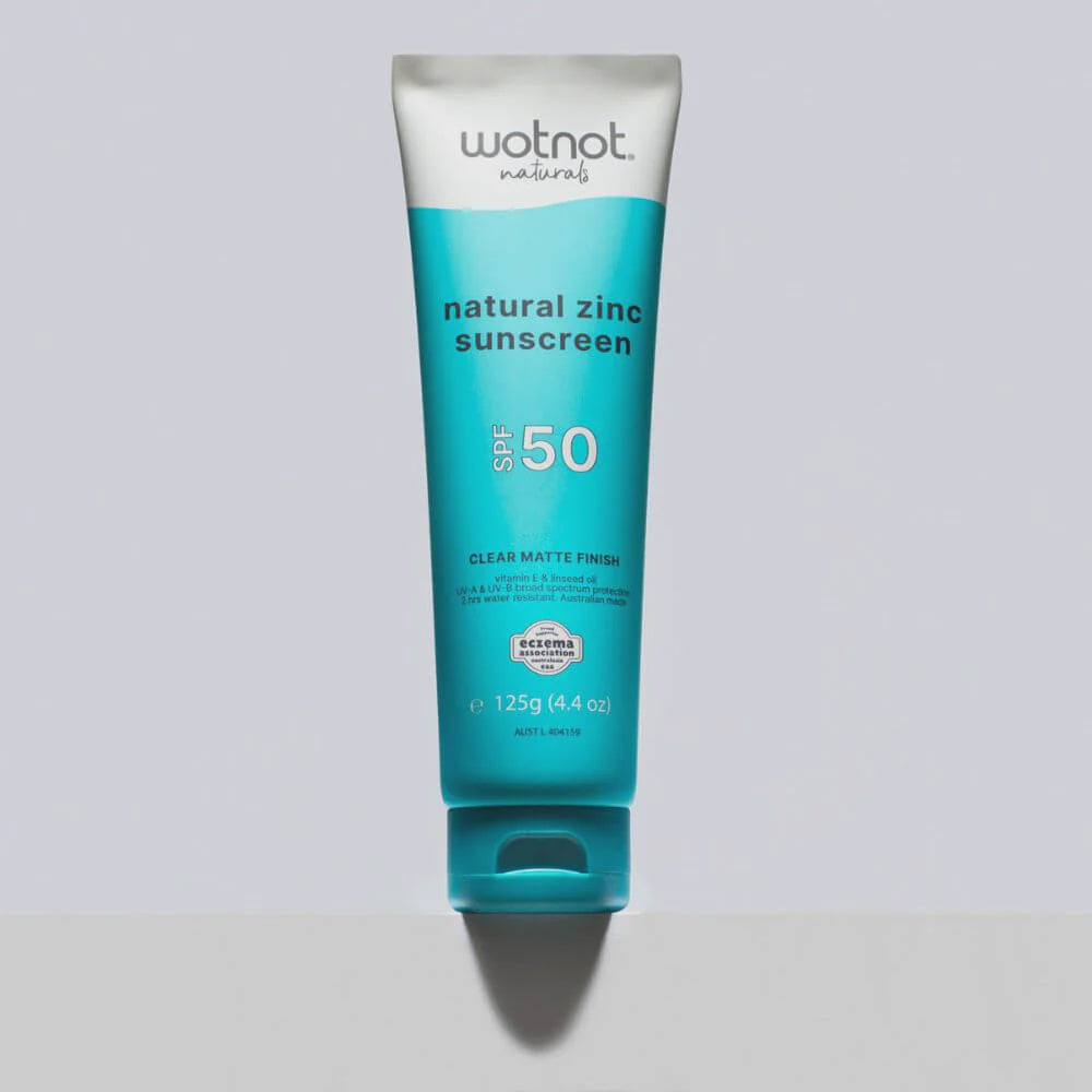 Wotnot - 50+ Spf Natural Zinc Sunscreen 125g