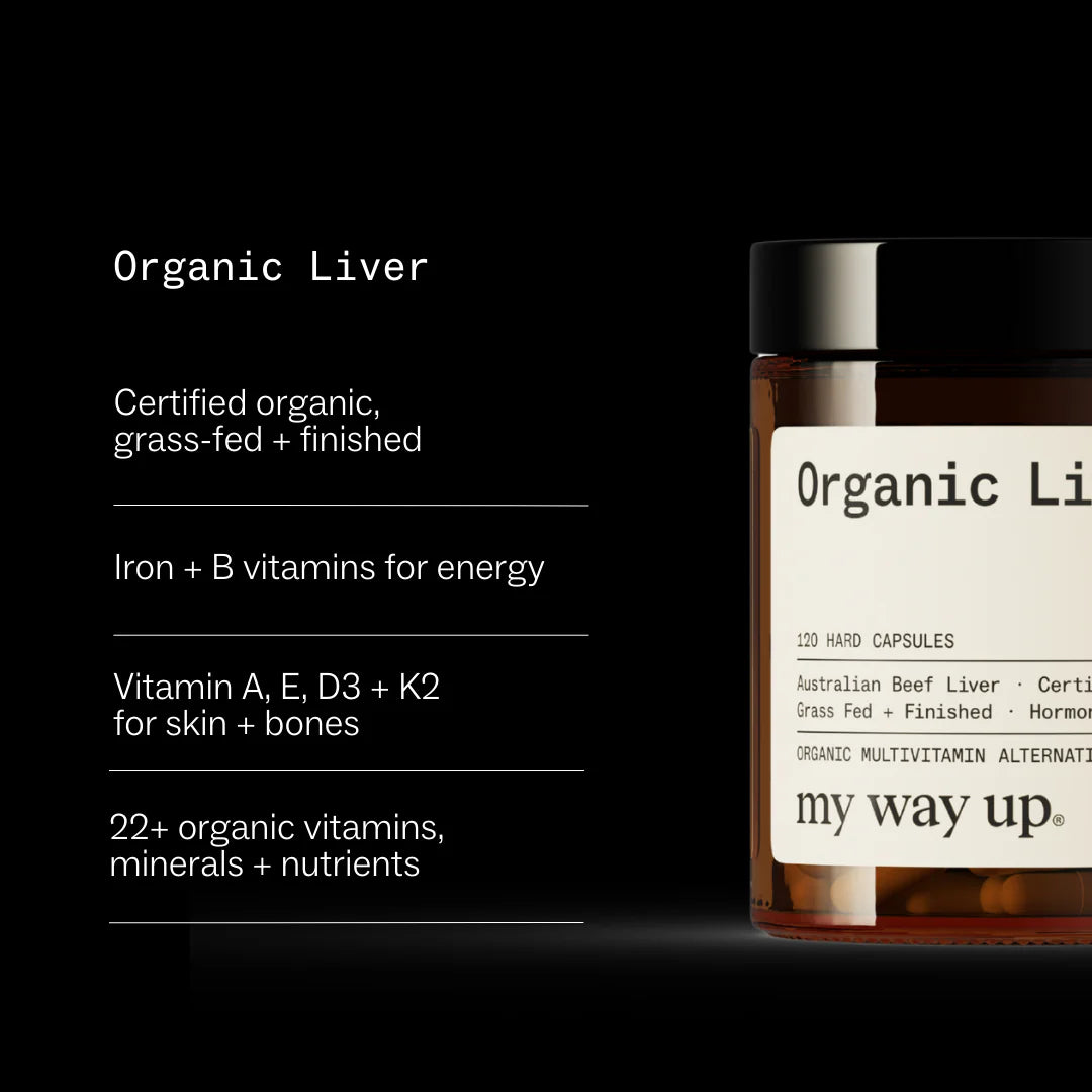 My Way Up - Organic Liver - Glenelg Health & Wholefoods