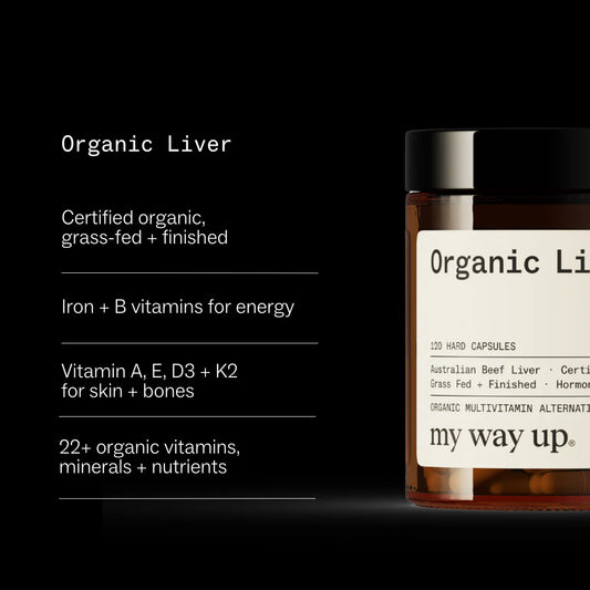 My Way Up - Organic Liver - Glenelg Health & Wholefoods