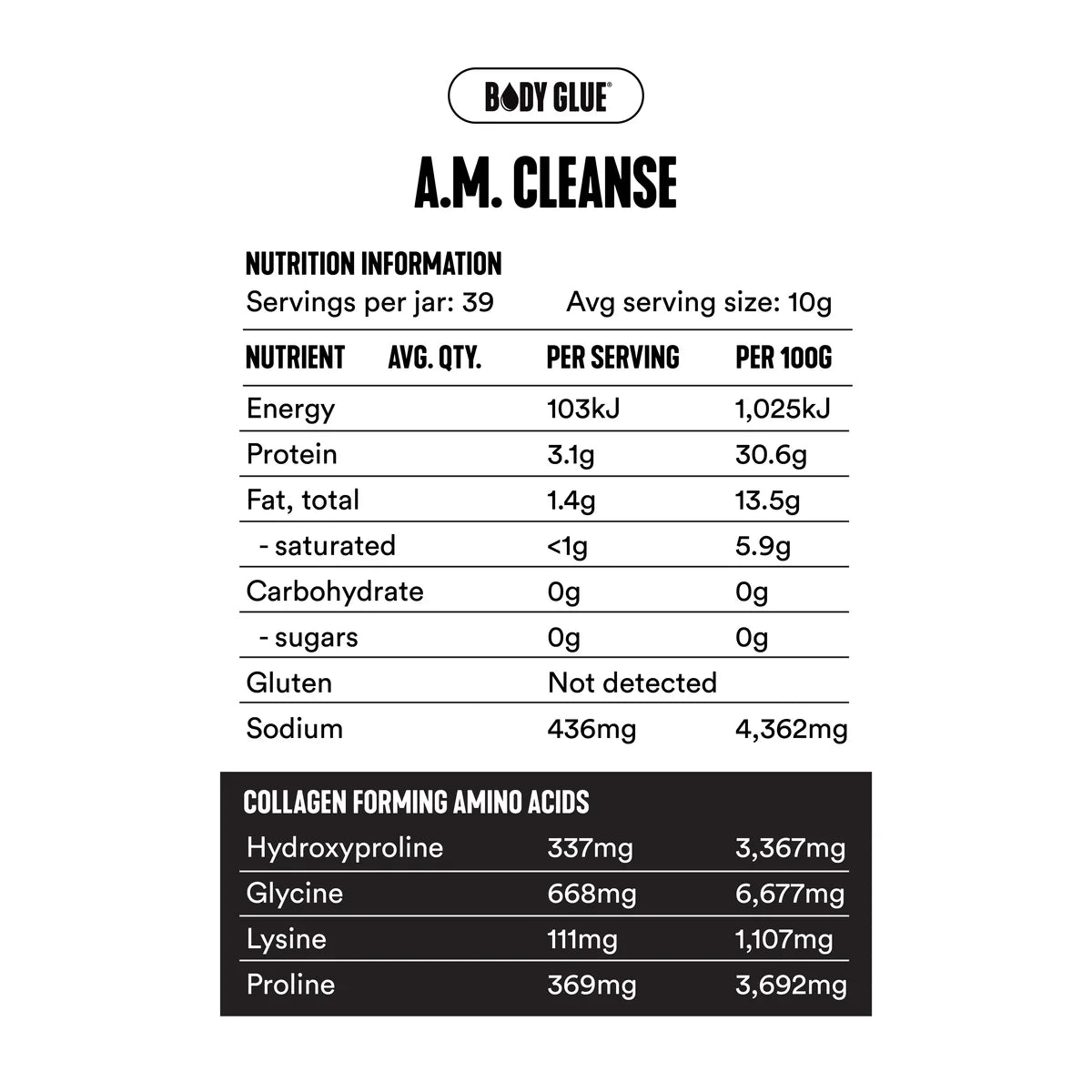 GevityRX - Bone Broth Body Glue (A.M. Cleanse)