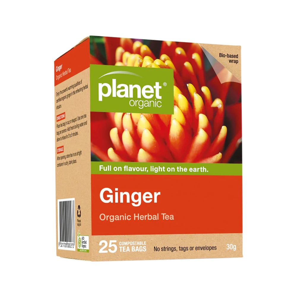 Planet Organic - Ginger 25 Teabags