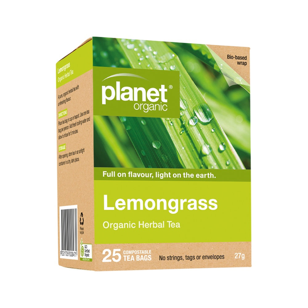 Planet Organic - Lemongrass 25 Teabags