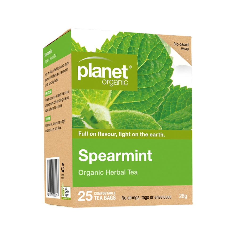 Planet Organic - Spearmint 25 Teabags