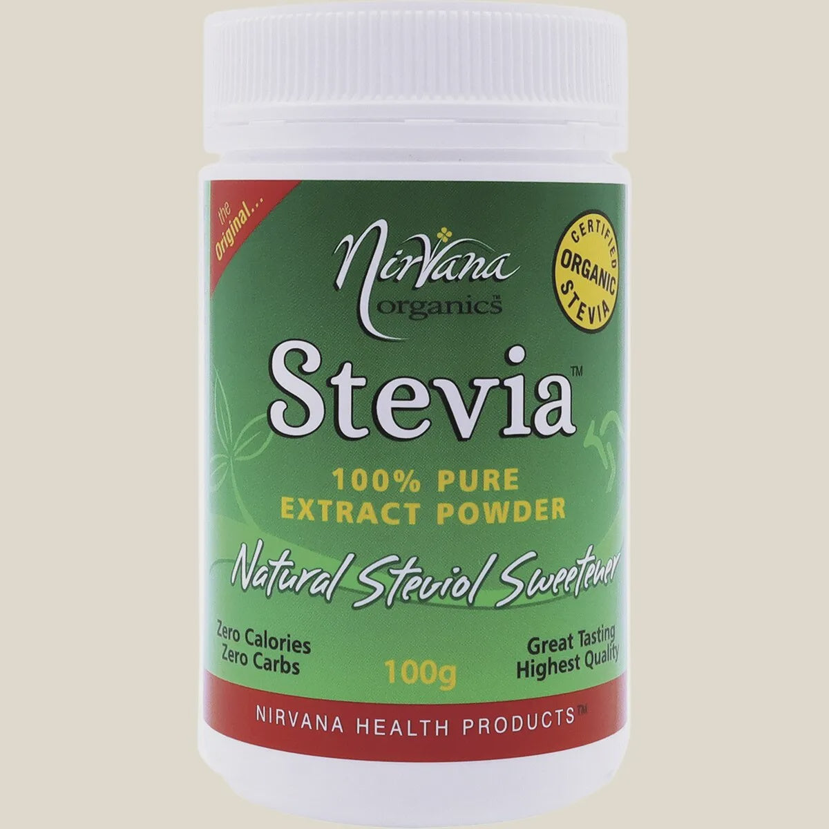 Nirvana Organics - Stevia 100g