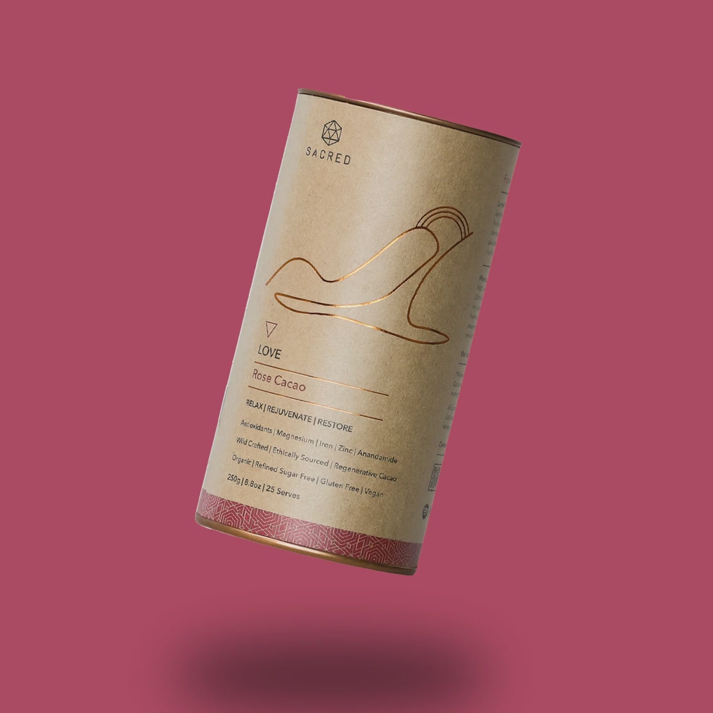 Sacred Taste - Rose Cacao 250g