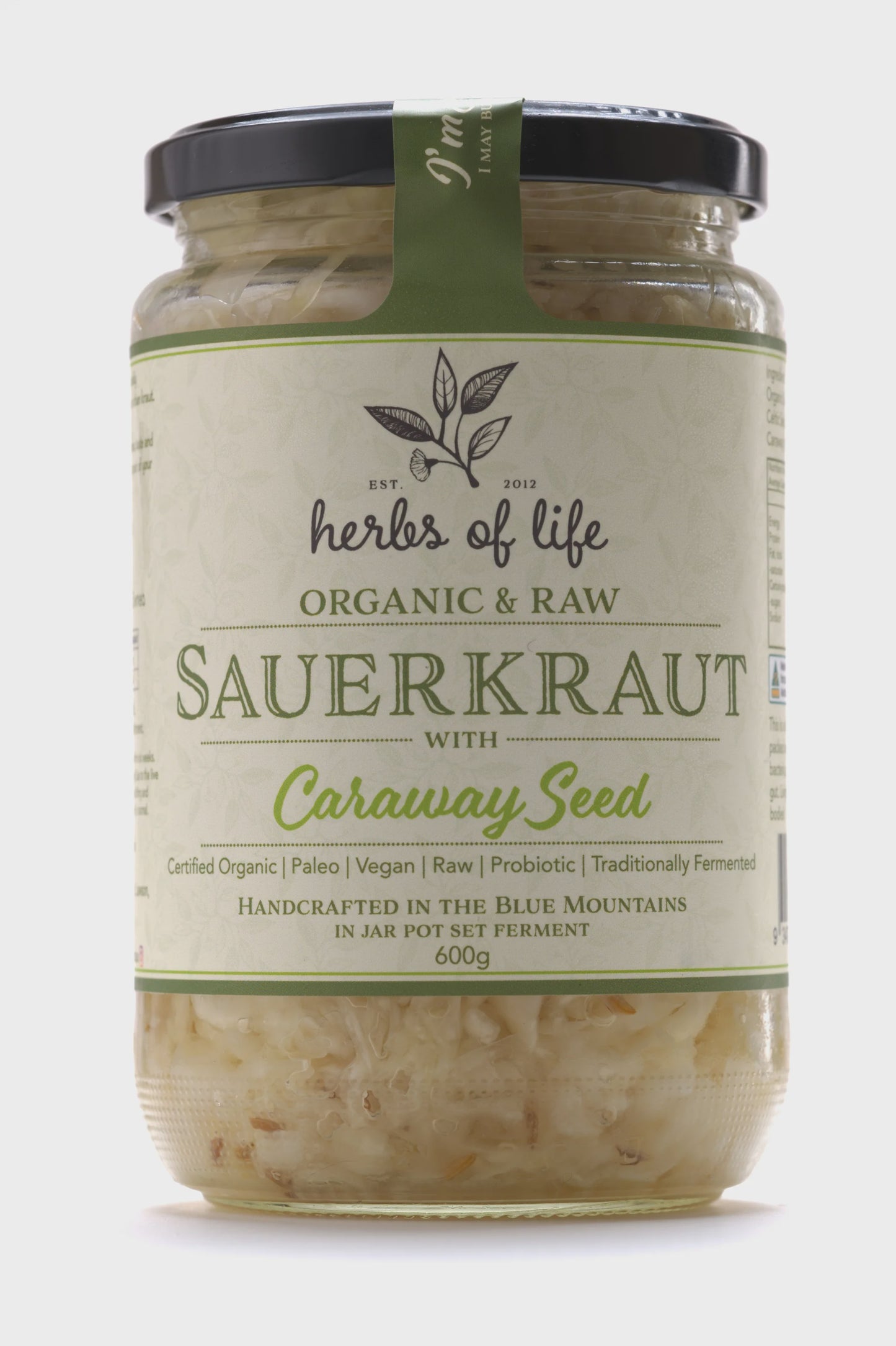 Herbs of Life - Sauerkraut Cabbage & Caraway