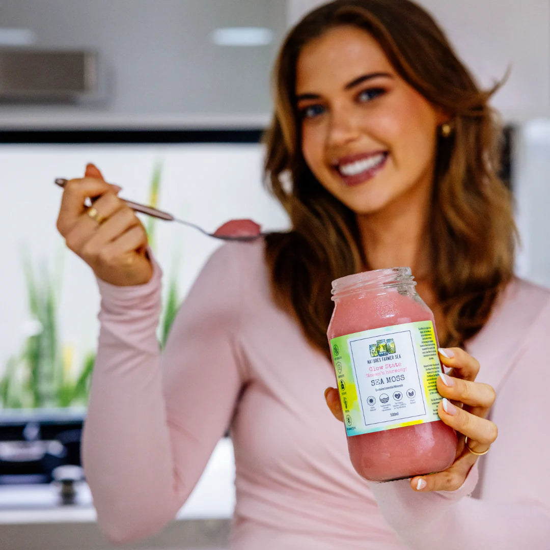 Nature's Farmer Sea - Glow State Sea Moss Gel 375ml - Glenelg Health & Wholefoods