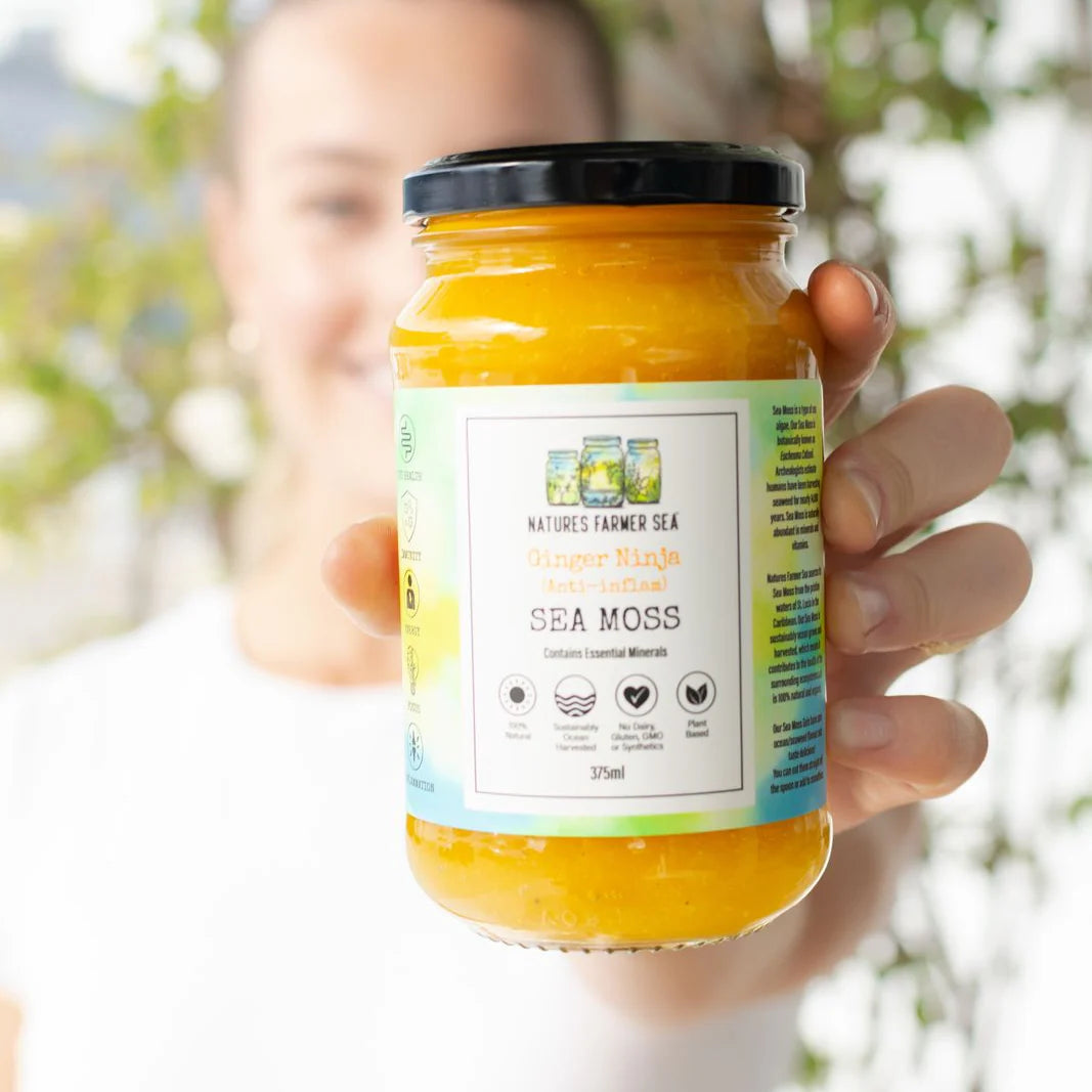 Nature's Farmer Sea - Ginger Ninja Sea Moss - Glenelg Health & Wholefoods