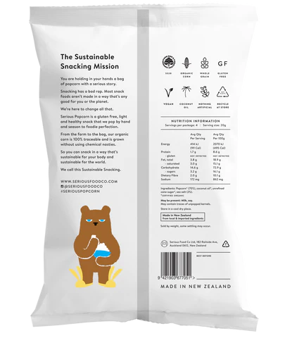 Serious Food Co - Serious Popcorn Sweet And Salty 80g