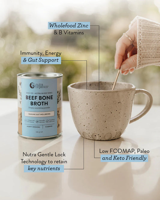 Nutra Organics - Beef Bone Broth 125g