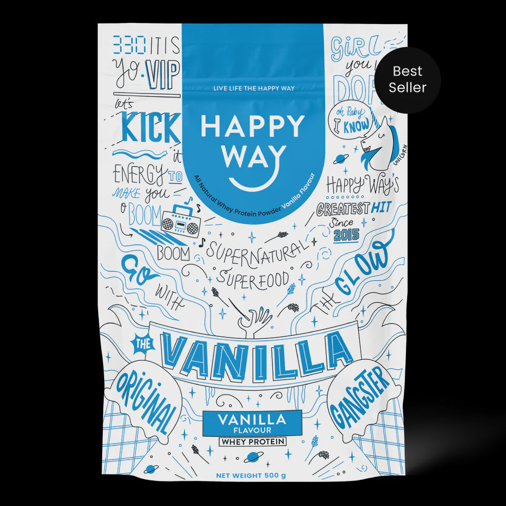 Happy Way - Whey Protein Powder Vanilla