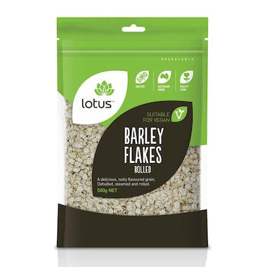 Lotus - Barley Flakes Organic Rolled 250g