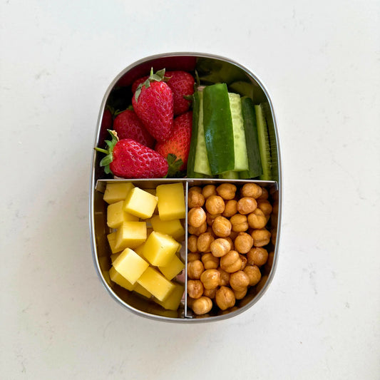 Ever Eco - Stainless Steel 3 Compartment Bento Snack Box