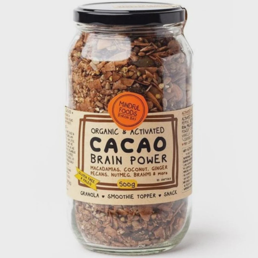 Mindful Foods - Organic Cacao Brain Power Granola 500g