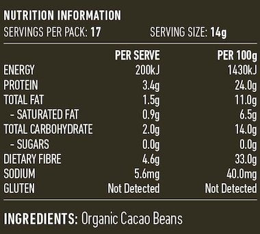 Lotus - Raw Cacao Powder Organic 250g