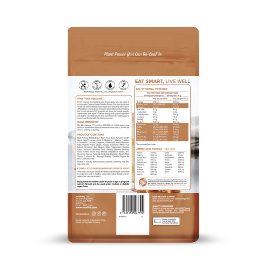 Morlife - Plantiful Protein Caramel Fudge 440g