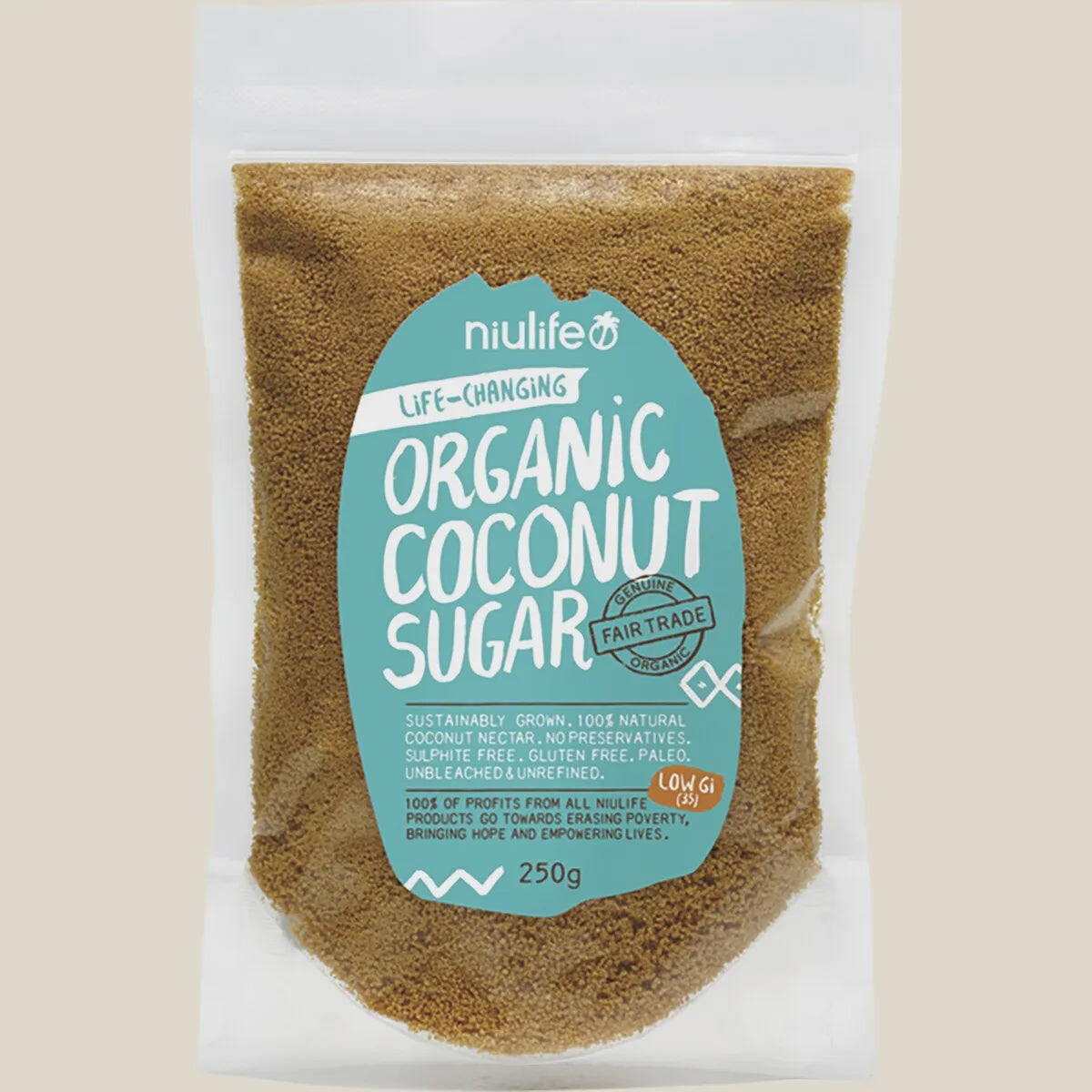 Niulife - Coconut Sugar Organic 250g