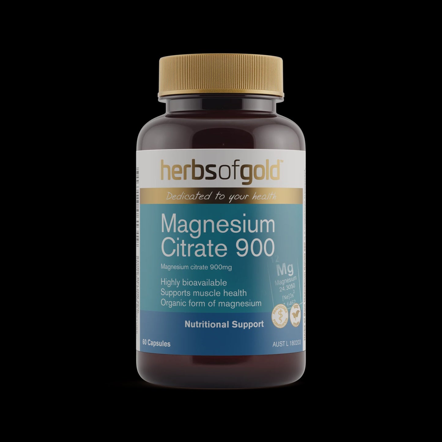 Herbs of Gold - Magnesium Citrate 900