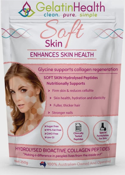 Gelatin Health - Soft Skin Collagen 250g