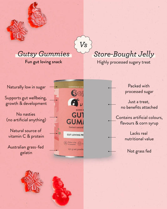 Nutra Organics - Gutsy Gummies 150g