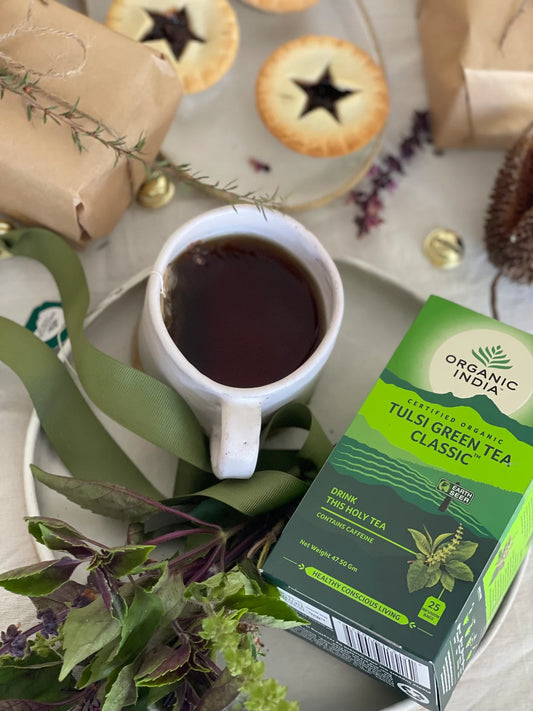 Organic India - Tulsi Green Tea Classic 25 Teabags