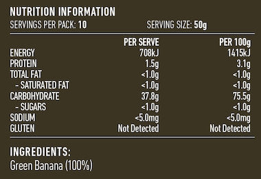 Lotus - Green Banana Flour 500g