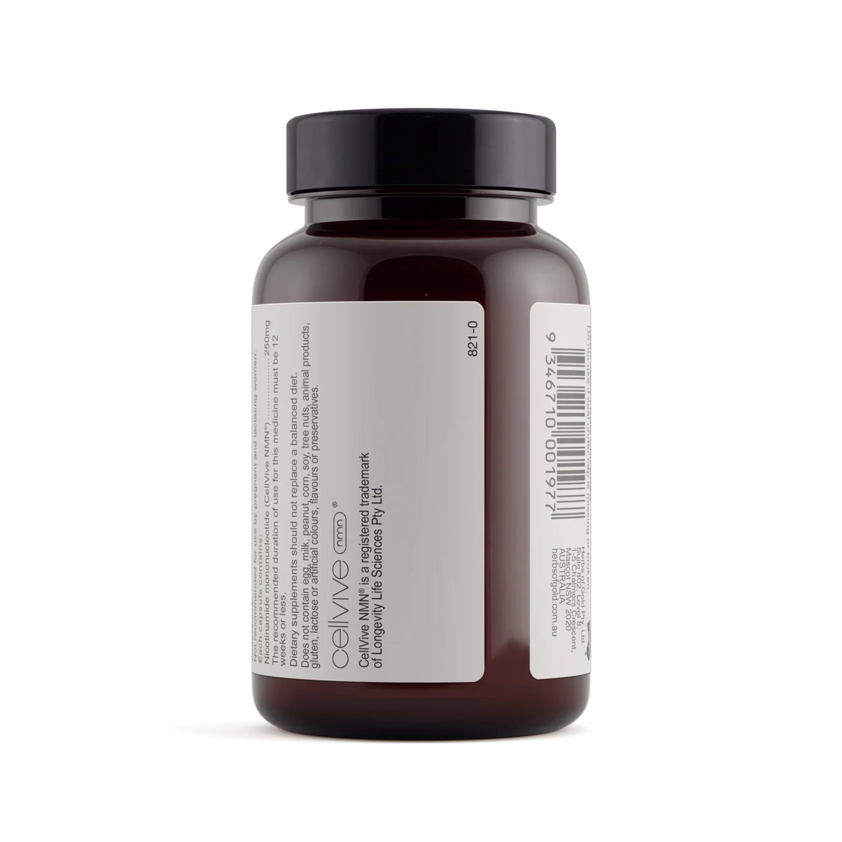 Herbs Of Gold - NMN 250 Daily 30 Capsules