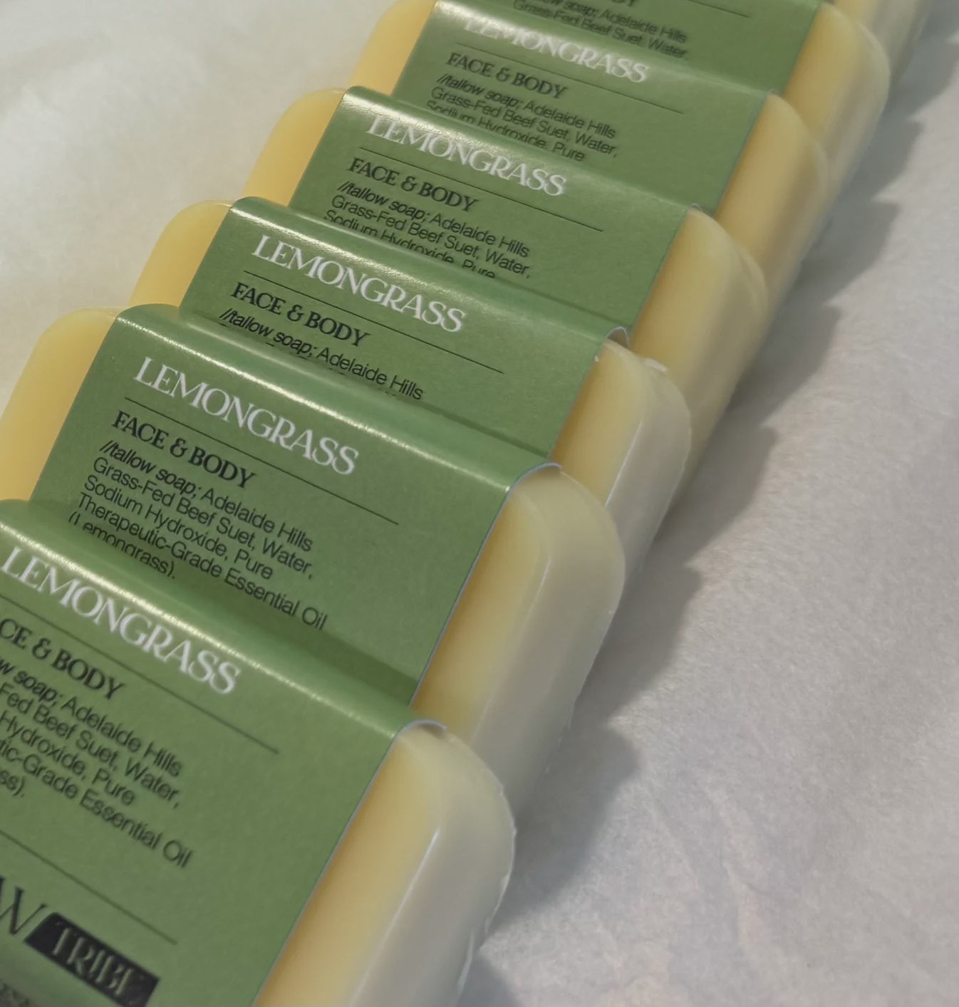 The Tallow Tribe - Lemongrass Tallow Soap