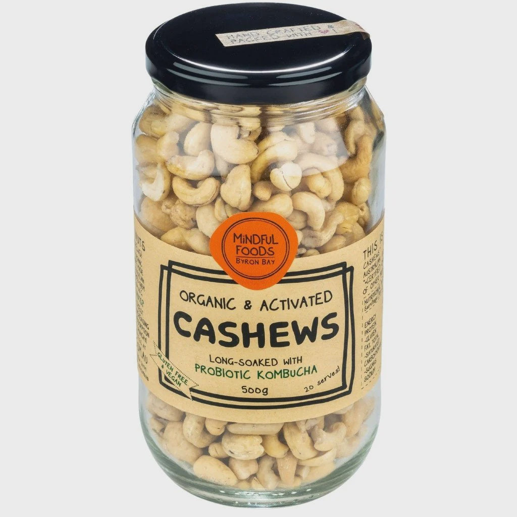 Mindful Foods - Organic & Activated Cashews 260g