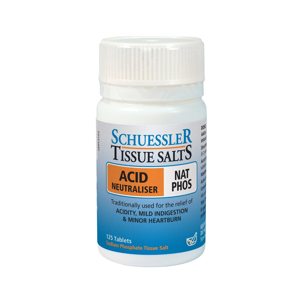 Schuessler Tissue Salts - Nat Phos 125 Tablets