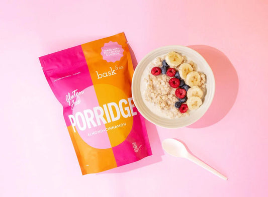 Bask & Co - Gluten Free Porridge - Almond & Cinnamon 400g