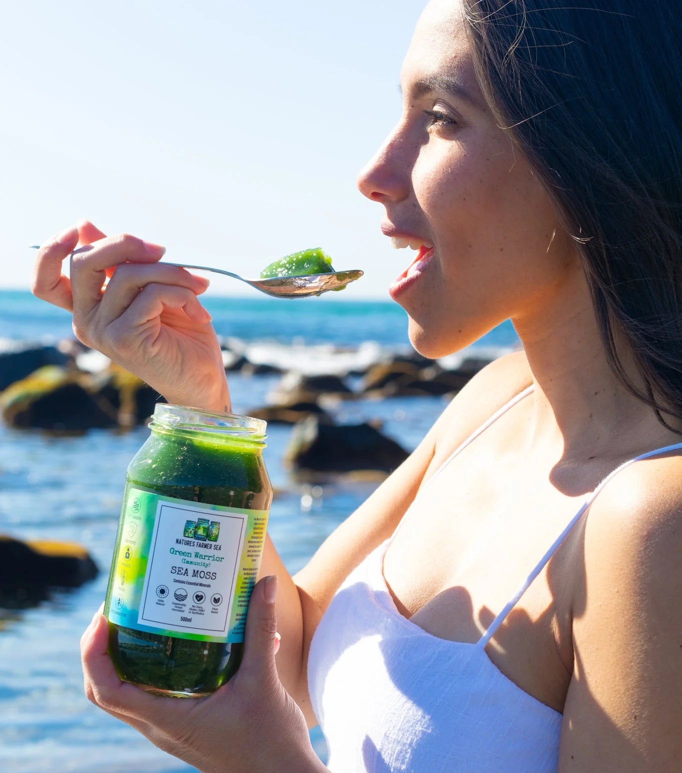 Nature's Farmer Sea - The Green Warrior Sea Moss - Glenelg Health & Wholefoods
