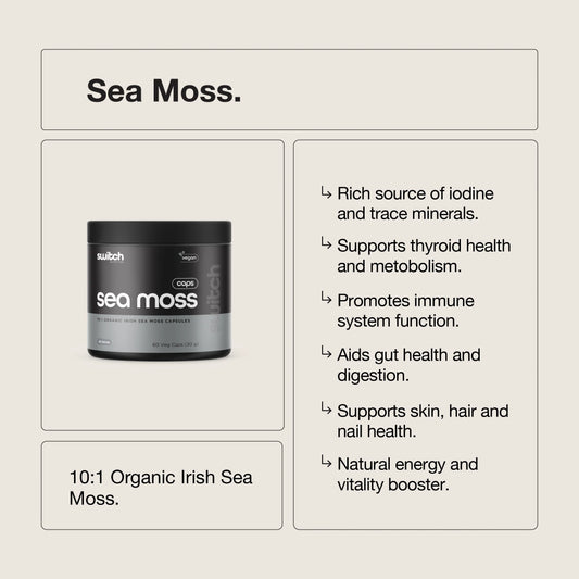 Switch - Sea Moss 60 Capsules