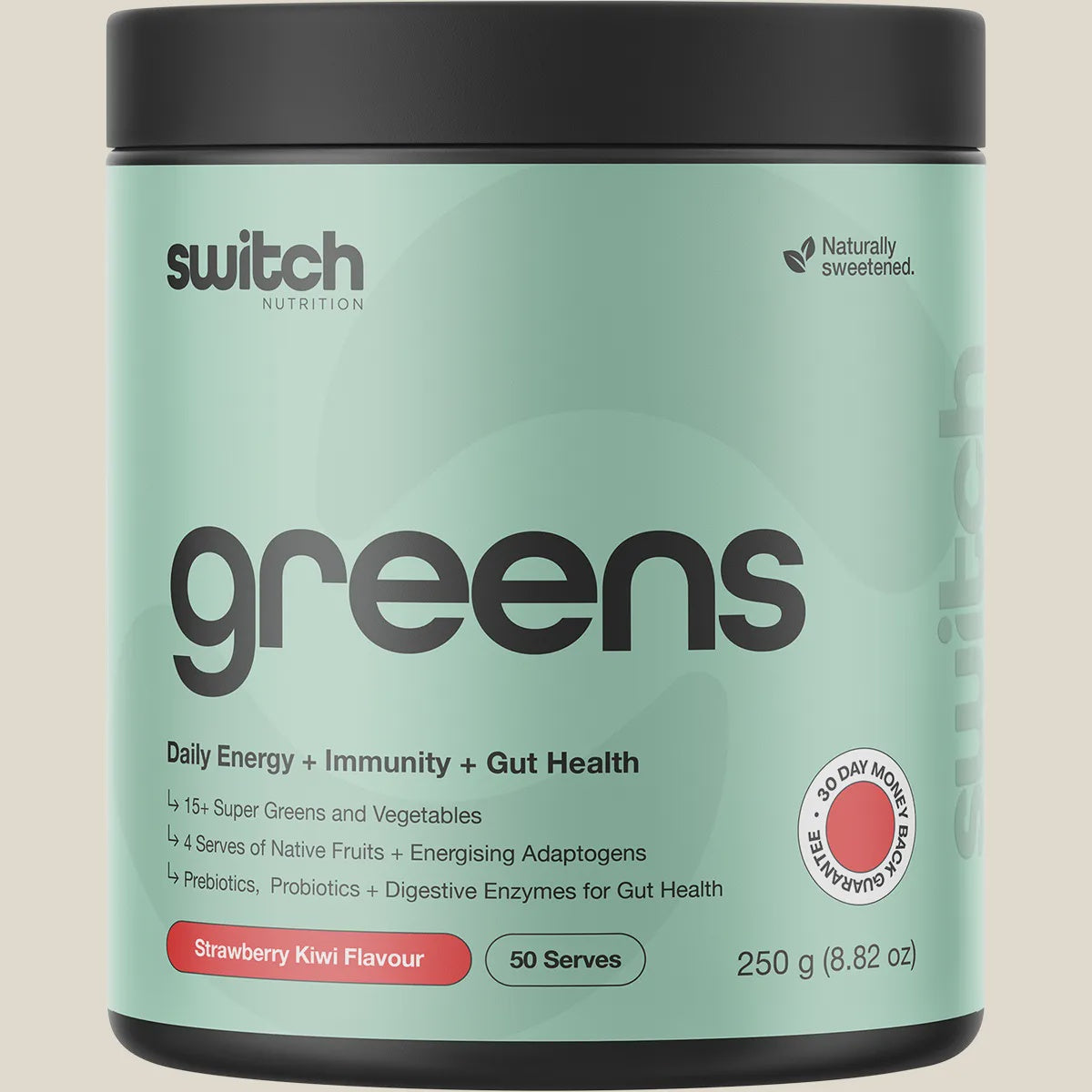 Switch Nutrition - Greens Strawberry Kiwi 250g